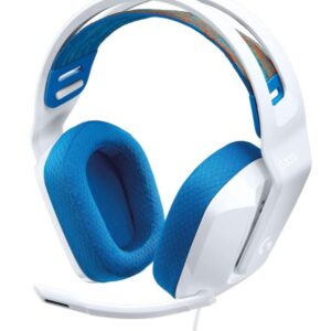 Wired Gaming Headset, With Microphone White