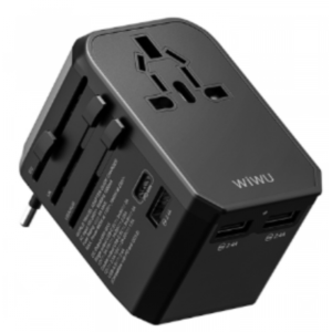 Wiwu UA-304 4xUSB Port & 1 Type-C Universal Plug Adapter (2)