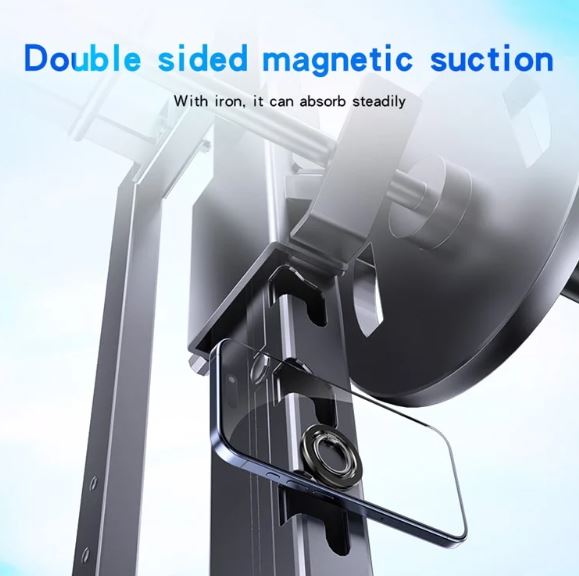 YESIDO C205 Phone Back Double-sided Magnetic Ring Holder Zinc Alloy Kickstand