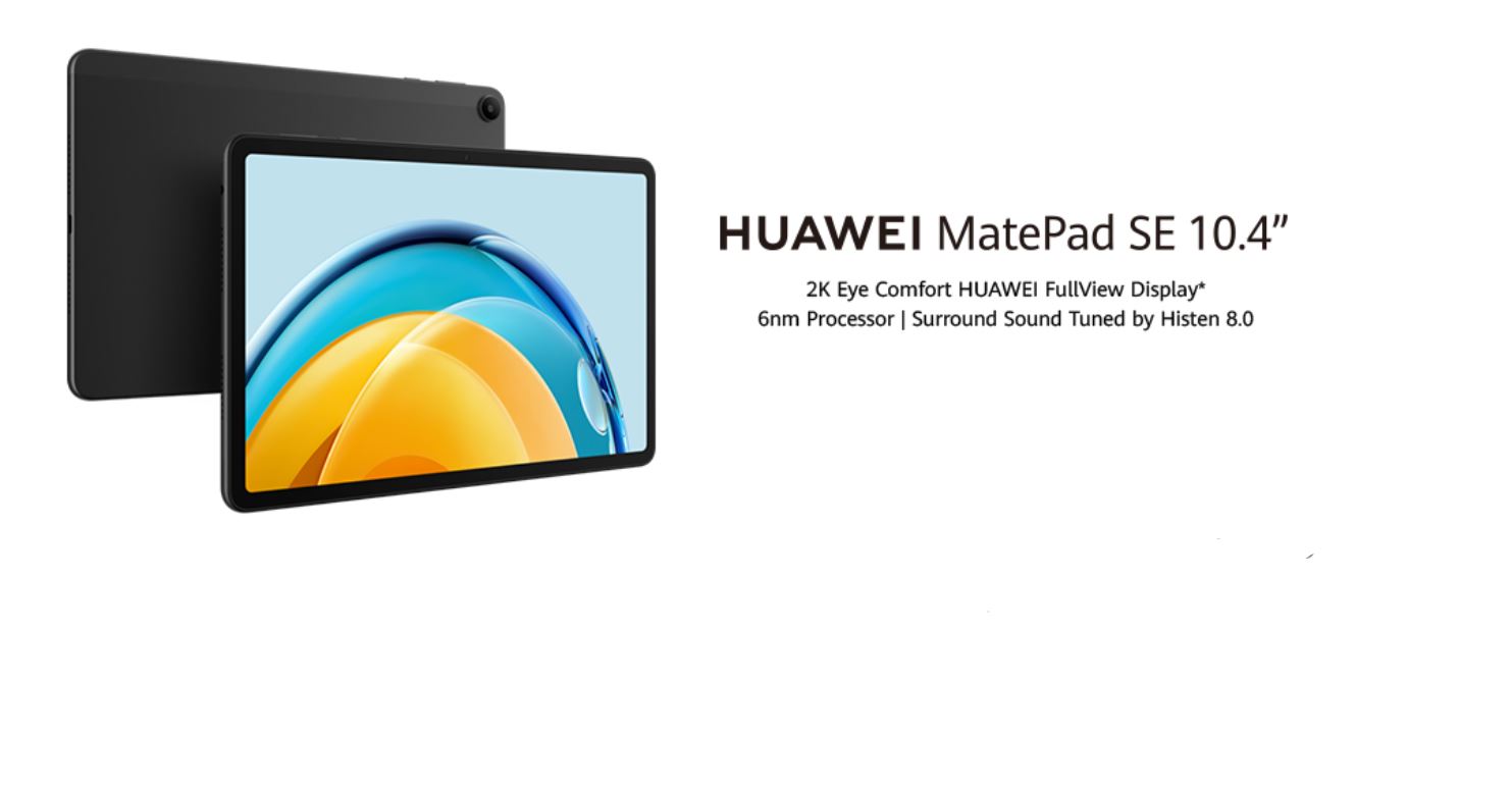 Huawei MatePad SE, 10.4 inch 2K fullview Display LTE 4GB RAM 64GB