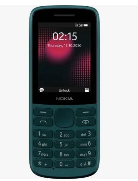 Nokia Phone 215 Nokia 4G Mobile Cyan