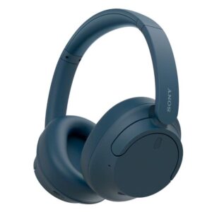 Sony WH-CH720N Wireless Noise Cancelling Headphones, 35 hours battery life, Clearer hands-free calling Blue