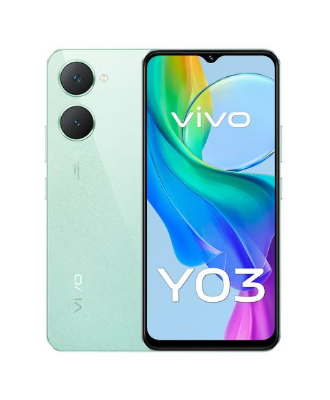 vivo Y03 4G Dual SIM Green 4GB RAM 128GB 5000Mah vivo mobile