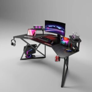 Gaming Table Black