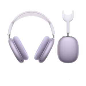 Apple AirPods Max wireless headphones in stylish silver finish with adaptive sound features. Purple Color Apple AirPods