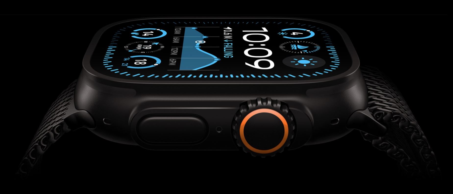 Apple Watch Ultra Main images that is showing is design look color screen