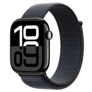 Best Apple Watch models for fitness enthusiasts with GPS and health monitoring. Black Sport Band