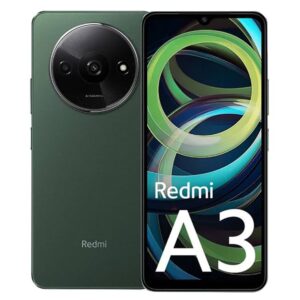 Redmi A3 in Green Color Vibrant and Fresh Appearance