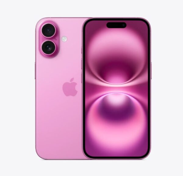 Render of iPhone 16 to visualize its new look and design elements. Pink Color