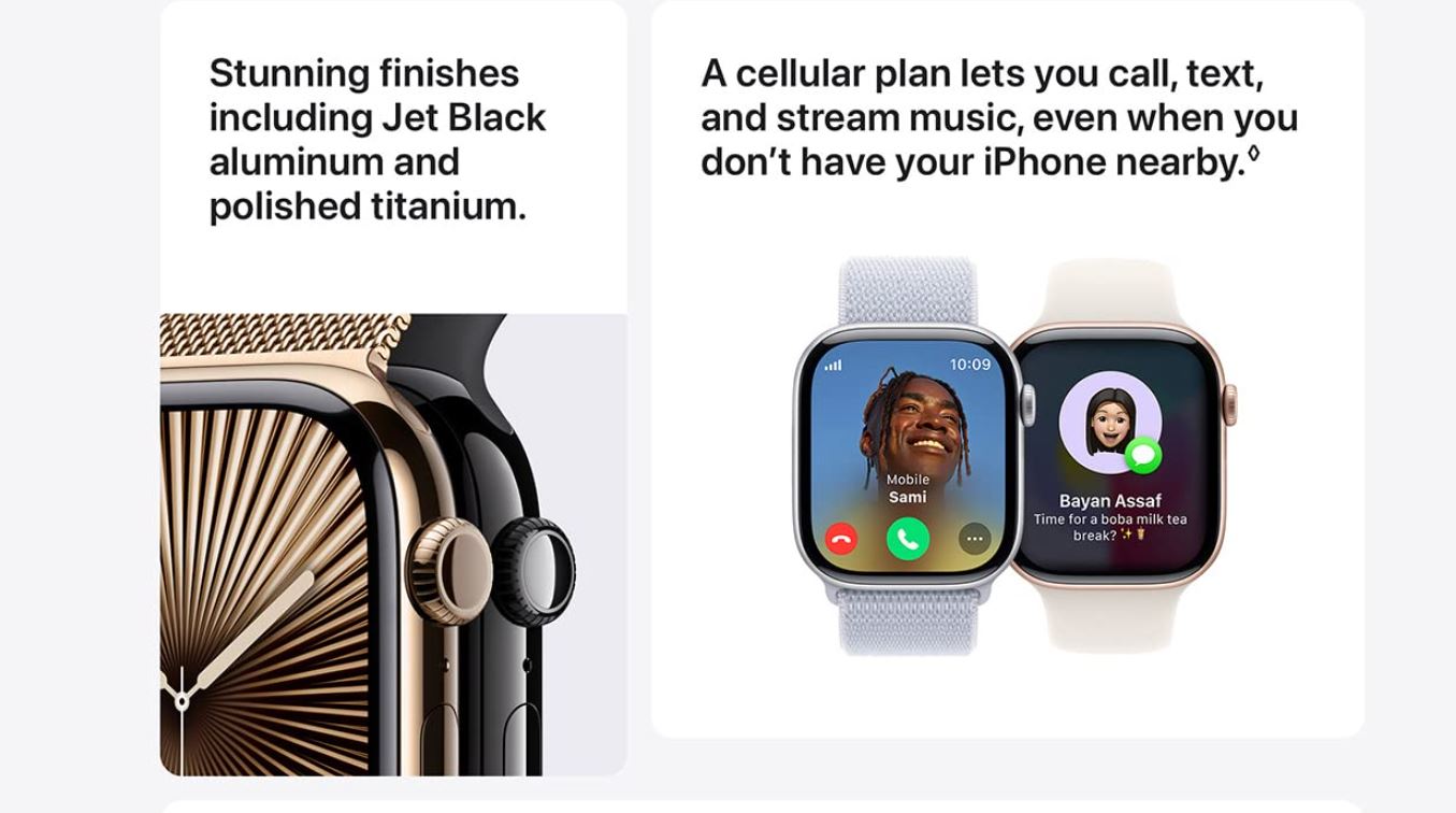 The Apple Watch latest series highlighting innovative fitness tracking and seamless connectivity for everyday use.