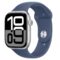 Watch Series 10 GPS 46mm Silver Aluminium Case With Denim Sport Band