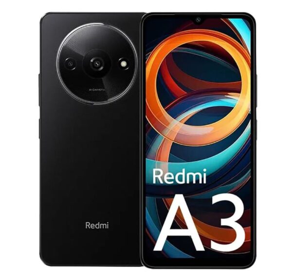 Xiaomi Redmi A3 4G Smartphone - Front View with 6.71-inch Display