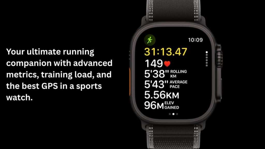 Apple Watch Ultra 3 Rugged Smartwatch for Adventure & Fitness