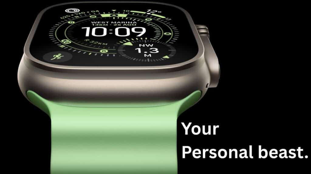 Apple Watch Ultra 3 Titanium Case with Retina Display