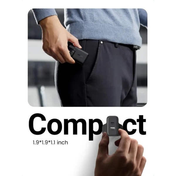 Ugreen Dual Port Wall Charger Black