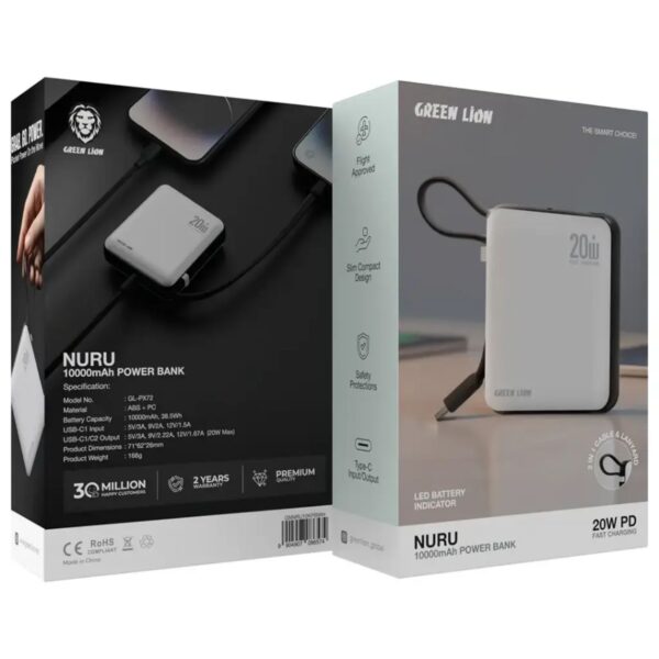 10000mAh power bank portable fast charging device