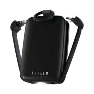 Mini power bank 4000mAh portable charger attached to keychain