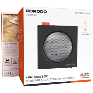 Powerful Portable Bluetooth Speaker with Crystal-Clear Sound Output