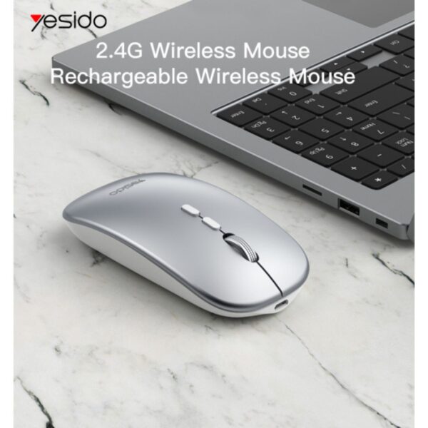 Premium Slim Wireless Mouse with Ergonomic Lightweight Design
