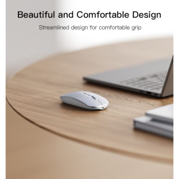 Premium Slim Wireless Mouse with Ergonomic Lightweight Design