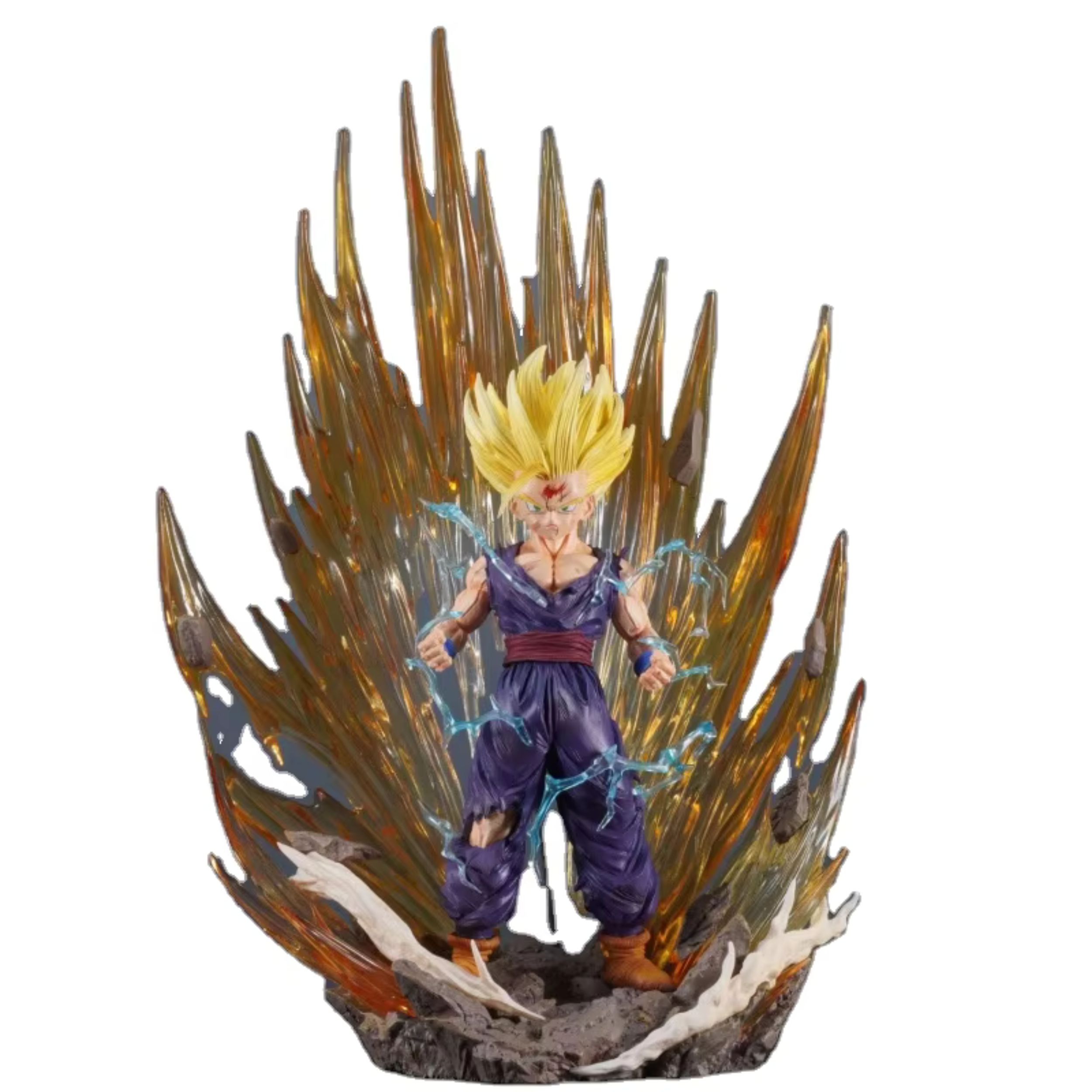 Dragon Ball anime action figure 38cm combat stance collectible statue