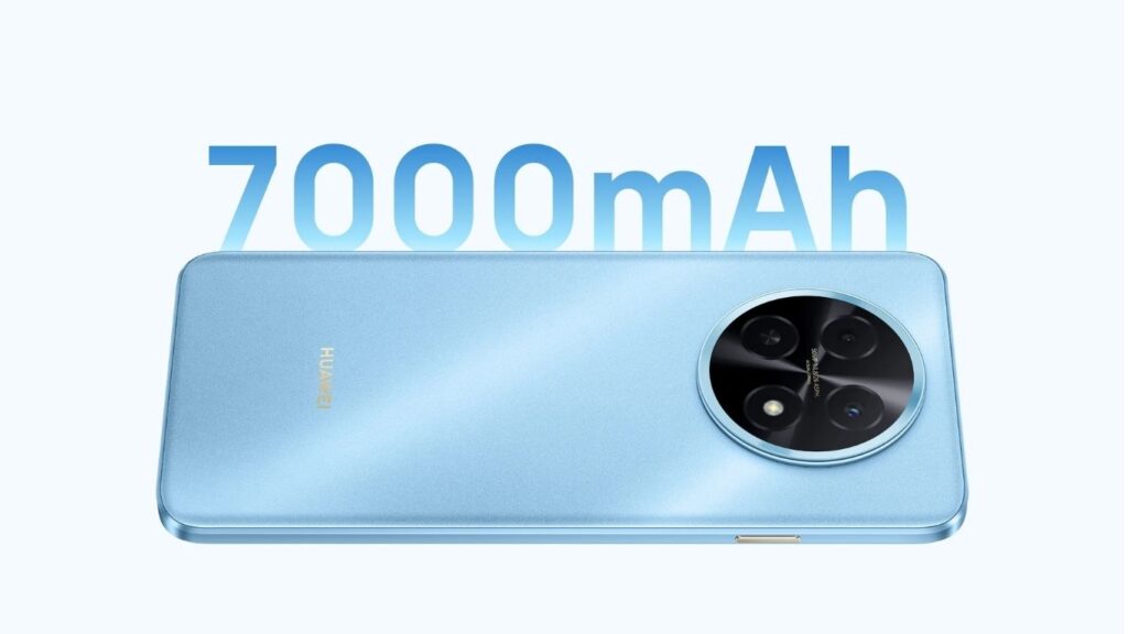 Huawei nova 14i large screen mobile phone with slim bezels and smooth display