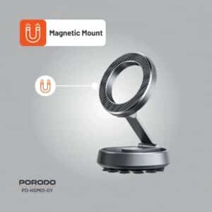 Mount MagSafe Duo Magnetic & Suction Phone Holder – Front View