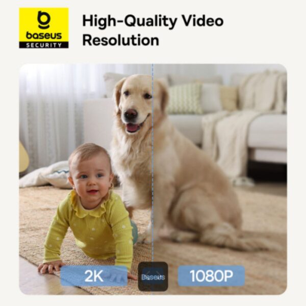 Smart Security Camera for Home with 3MP High-Resolution Lens