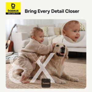 Smart Security Camera for Home with 3MP High-Resolution Lens