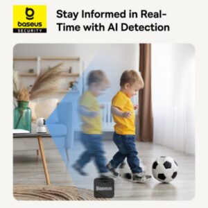 Smart Security Camera for Home with 3MP High-Resolution Lens
