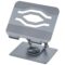 Tablet holder with 360 degree rotatable design on desk
